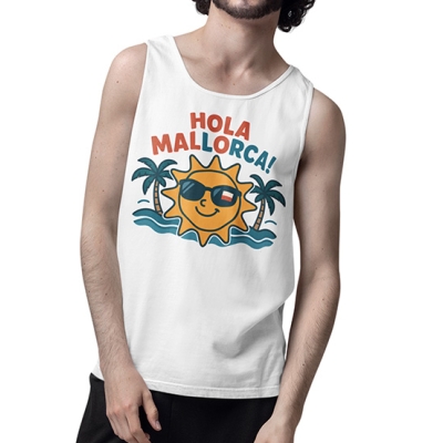 TANK TOP WAKACYJNY Hola Mallorca